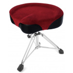 Custom Percussion Cycle Seat Drum Throne Red