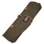Tackle Waxed Canvas Roll Up Stick Case - Forest Green