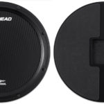 Ahead 14" Chavez Black/Black S-Hoop Marching Pad with Sound Chamber