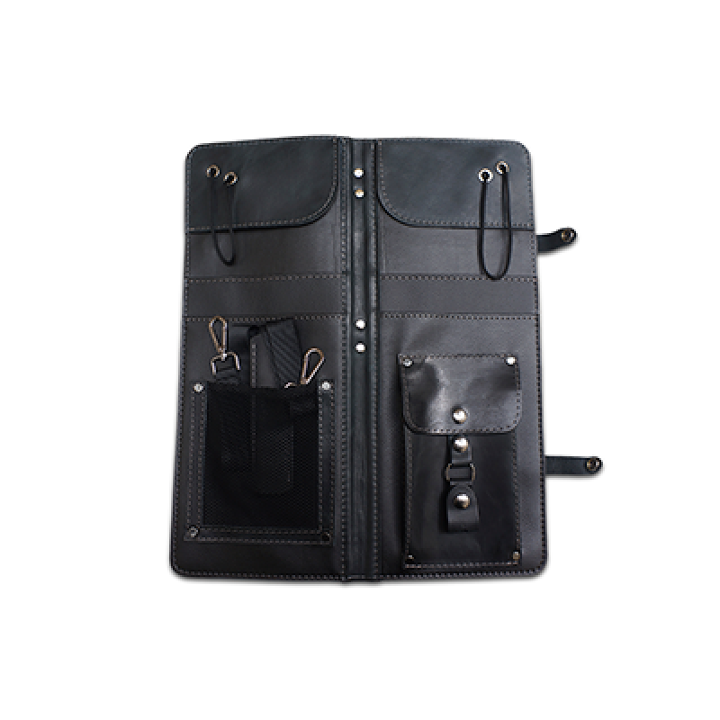 Ahead Black Handmade Leather Stick Case - Image 2