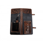 Ahead Brown Handmade Leather Stick Case - Image 2