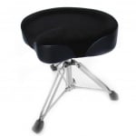 Custom Percussion Cycle Seat Drum Throne Black