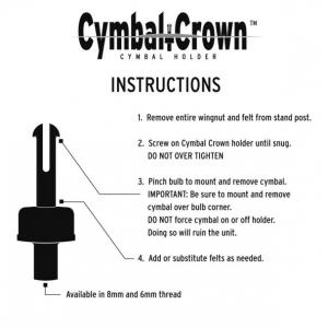6mm Cymbal Crown - Image 3
