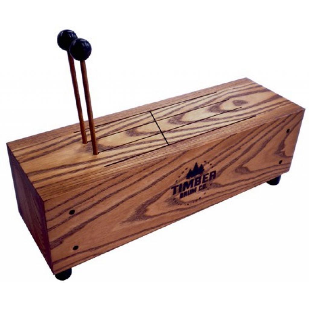 Timber Drum Medium American Hardwood Wood Drum BR Distribution