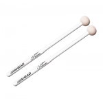 Ahead Chavez Arsenal 1 Bass Drum Mallets 14.50 Long x 1.50 Head White 18-22 Bass