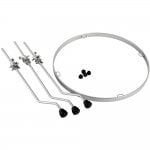 16" 8 Lug DSS Floor Tom Mount Chrome