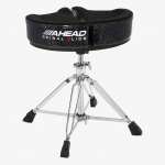 Ahead Spinal G Saddle Black Cloth Top/Black Sparkle Sides - 4 Leg Base - Image 2