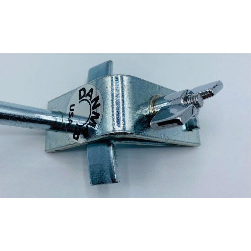 Danmar Cowbell Holder - Clamps On Bass Drum Rim - 6in Post - Image 2