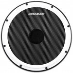 Ahead 14" S-Hoop Marching Pad with Snare Sound (Black Carbon Fiber)
