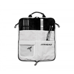 Ahead Deluxe Stick Case (Black with Gray Trim Gray Interior Plush Velvet Interior) - Image 2