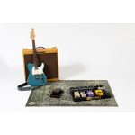 DRUMnBASE Vintage Persian Stage Rug - Green - 130 x 90cm - Image 4