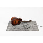 DRUMnBASE Vintage Persian Stage Rug - Grey - 130 x 90cm - Image 7