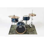 DRUMnBASE Vintage Persian Stage Rug - Green - 130 x 90cm - Image 2