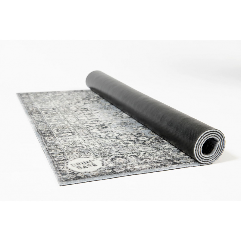 DRUMnBASE Vintage Persian Stage Rug - Grey - 130 x 90cm - Image 9