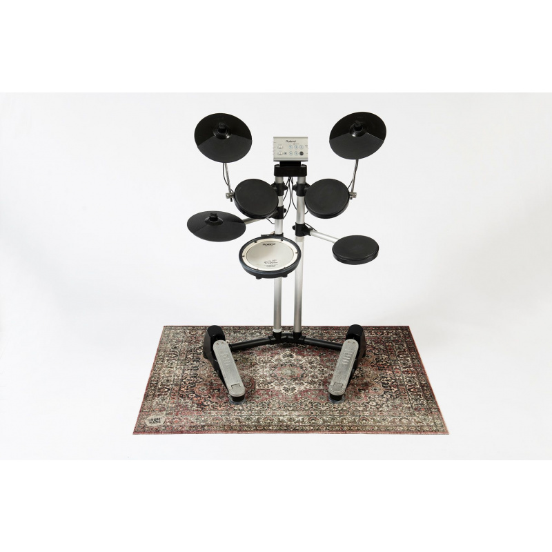 DRUMnBASE Vintage Persian Stage Rug - Classic Worn - 130 x 90cm - Image 9