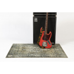 DRUMnBASE Vintage Persian Stage Rug - Green - 130 x 90cm - Image 11