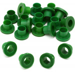 Danmar 20 Pack Nylon Tension Rod Washers - Green