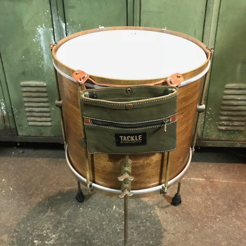 Tackle Waxed Canvas Gig Pouch - Brown - Image 2