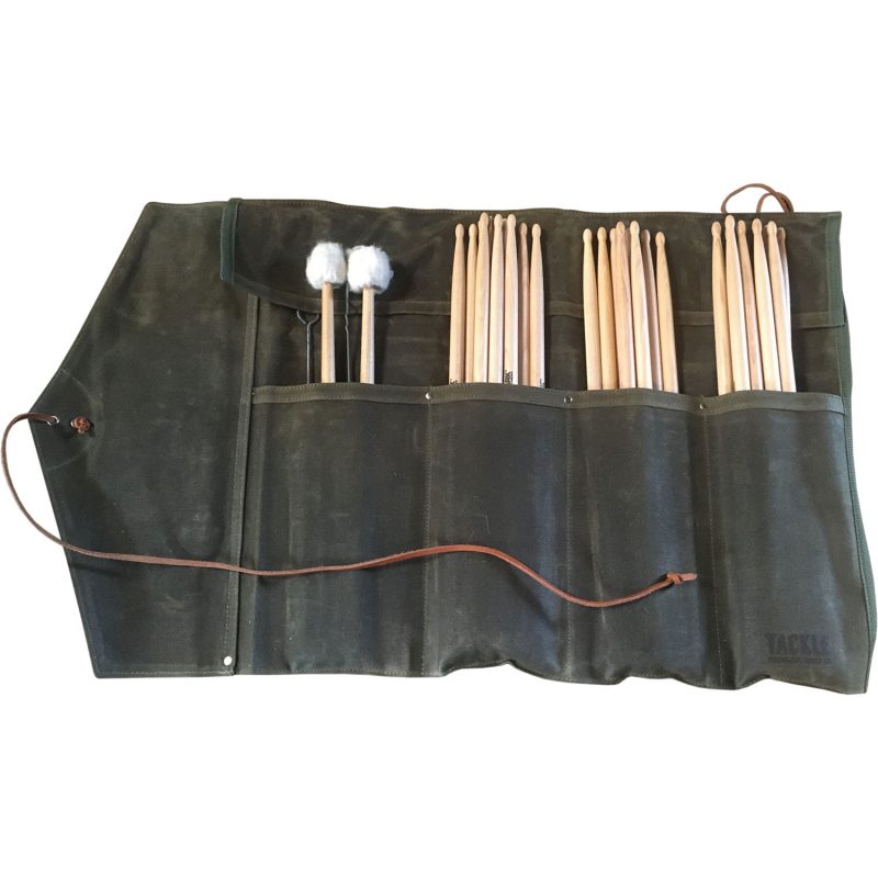 Tackle Waxed Canvas Roll Up Stick Case - Brown - Image 2
