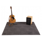DRUMnBASE Woven Stage Rug - Grey - 185 x160cm - Image 3