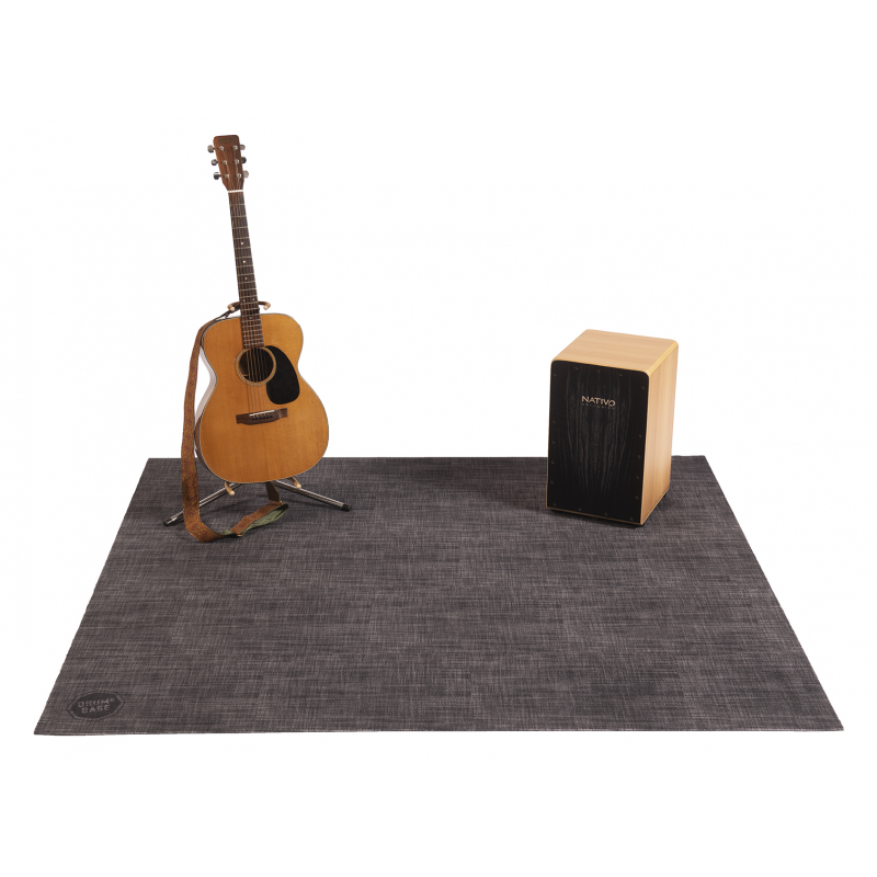 DRUMnBASE Woven Stage Rug - Grey - 185 x160cm - Image 3