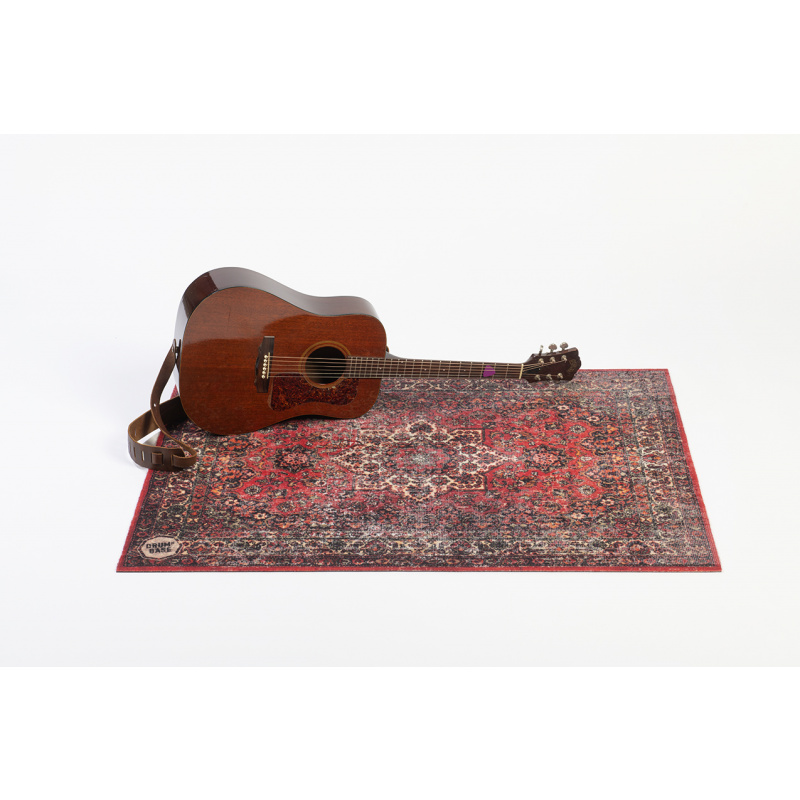 DRUMnBASE Vintage Persian Stage Rug - Original Red - 130 x 90cm - Image 2