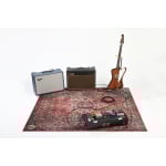 DRUMnBASE Vintage Persian Drum Rug - Original Red - 185 x160cm - Image 3