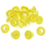 Danmar 20 Pack Nylon Tension Rod Washers - Yellow