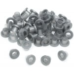Danmar 100 Pack Nylon Tension Rod Washers - Silver