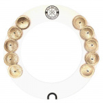 Big Fat Snare Drum 14" - Halo Ring - White Copper