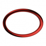 Bass Drum O's - 6" Red Oval