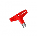 Ahead GripKey Drum Key (Red Silicone Grip)