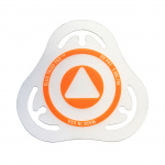 Slug Triad Pad Batter Badge - Orange