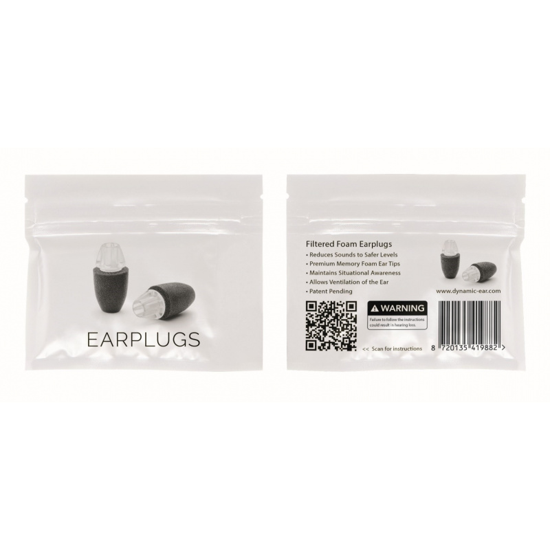EARPLUGS 2.1 Filtered Foam Earplugs - Image 3