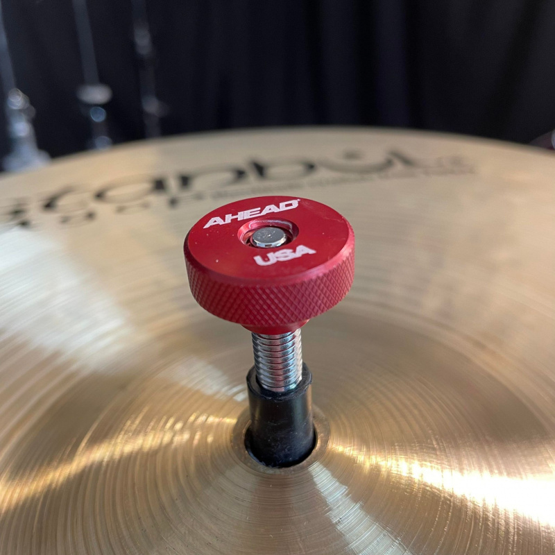 Ahead Speed Nut Cymbal Toppers 4 Pack - Red - Image 2