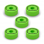 Cympad Chromatics Green 40/15mm Cymbal Pad - Set of 5