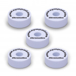 Cympad Chromatics White 40/15mm Cymbal Pad - Set of 5