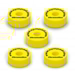 Cympad Chromatics Yellow 40/15mm Cymbal Pad - Set of 5