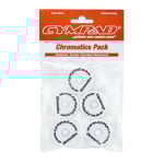 Cympad Chromatics White 40/15mm Cymbal Pad - Set of 5 - Image 2