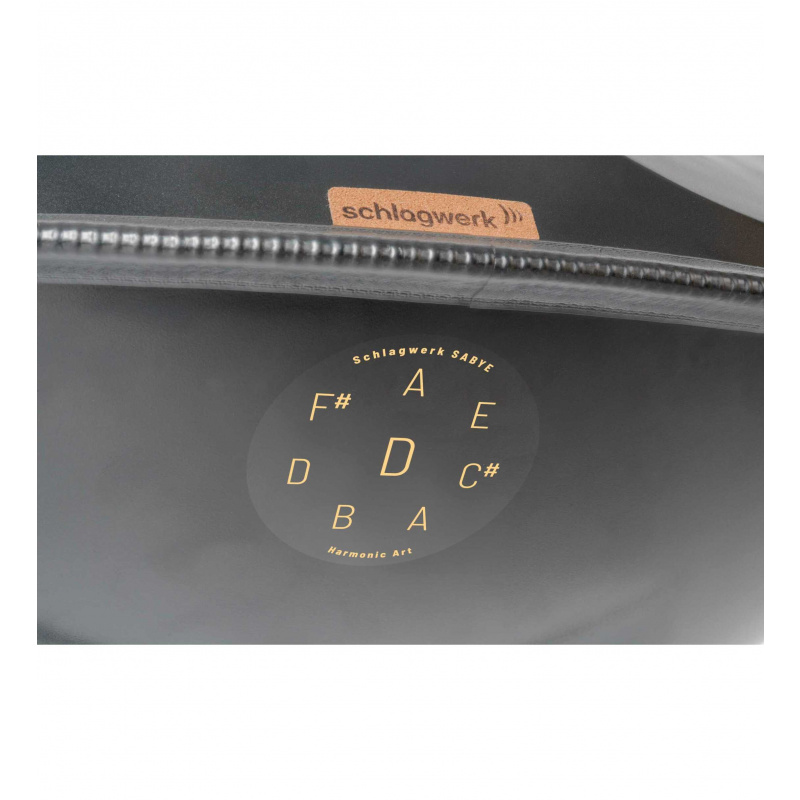 Schlagwerk Handpan D-Major Sabye 8 tones incl. bag - Image 3