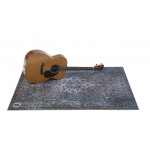 DRUMnBASE Vintage Persian Stage Rug - Blue - 130 x 90cm - Image 3