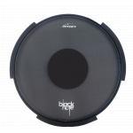 20" RTOM Black Hole Practice Pad Slide-In Tuneable Mesh Head - Bass Drum