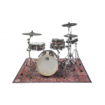 DRUMnBASE Vintage Persian Club Series - Black & Red - 163cm x 142cm - Image 2