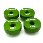 Ahead Speed Nut Cymbal Toppers 4 Pack - Green