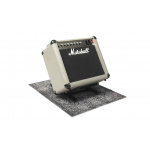 DRUMnBASE Vintage Persian Pedal & Amp Series Rug - Grey - 80cm x 60cm - Image 4