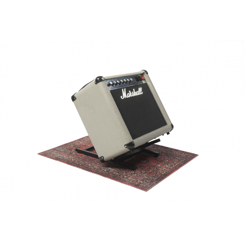 DRUMnBASE Vintage Persian Pedal & Amp Series Rug - Original Red - 80cm x 60cm - Image 3