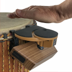 Native Tongue Percussion RhymBlock Hand Drum Mounted Woodblock with RhymStryker - Image 3