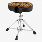 Ahead Spinal-G Saddle Leopard Print Top with 4 Leg Base