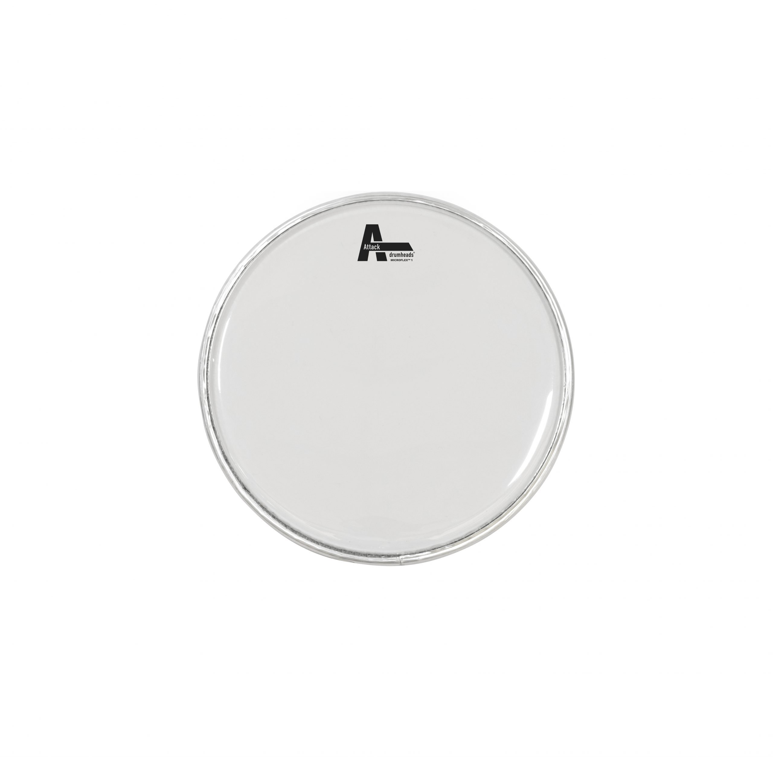 DHTS10 Attack 10" MicroFlex1 1Ply Clear Drum Head - Image 1