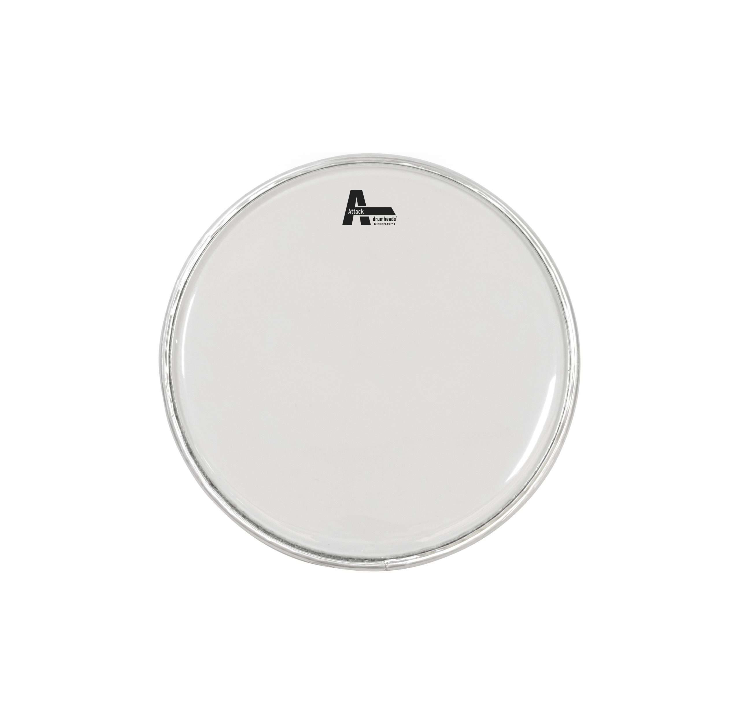 DHTS12 Attack 12" MicroFlex1 1Ply Clear Drum Head - Image 1